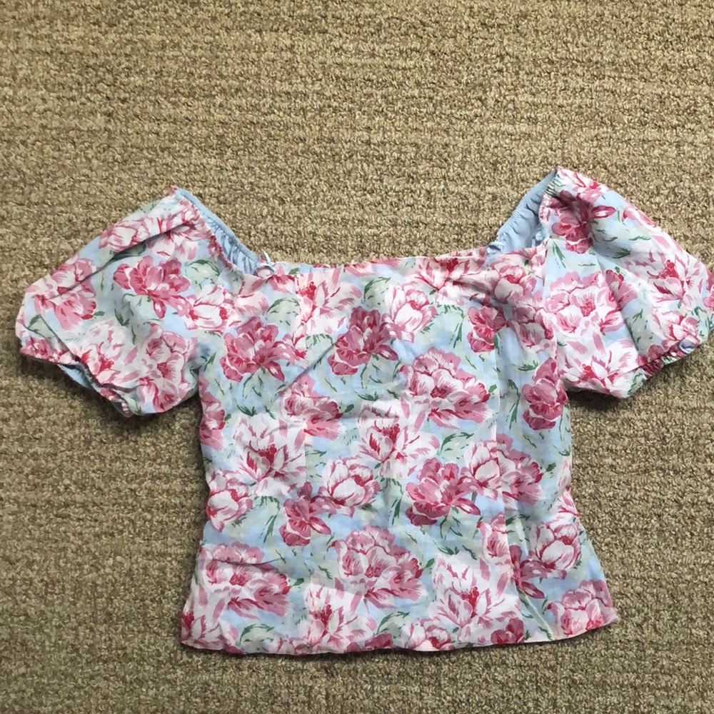 WAYF Floral Top